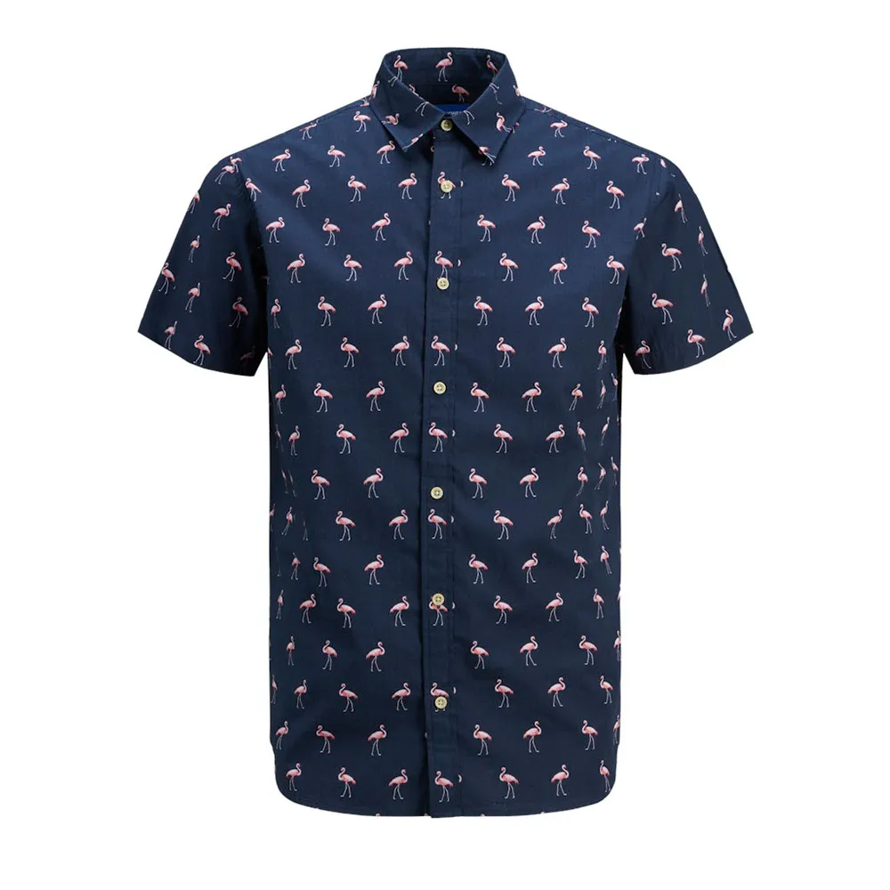 

Рубашка с коротким рукавом Jack & Jones Garcia, синий