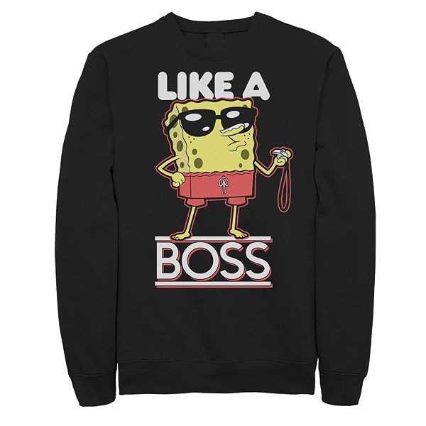 

Мужской худи Spongebob Squarepants Like a Boss Licensed Character