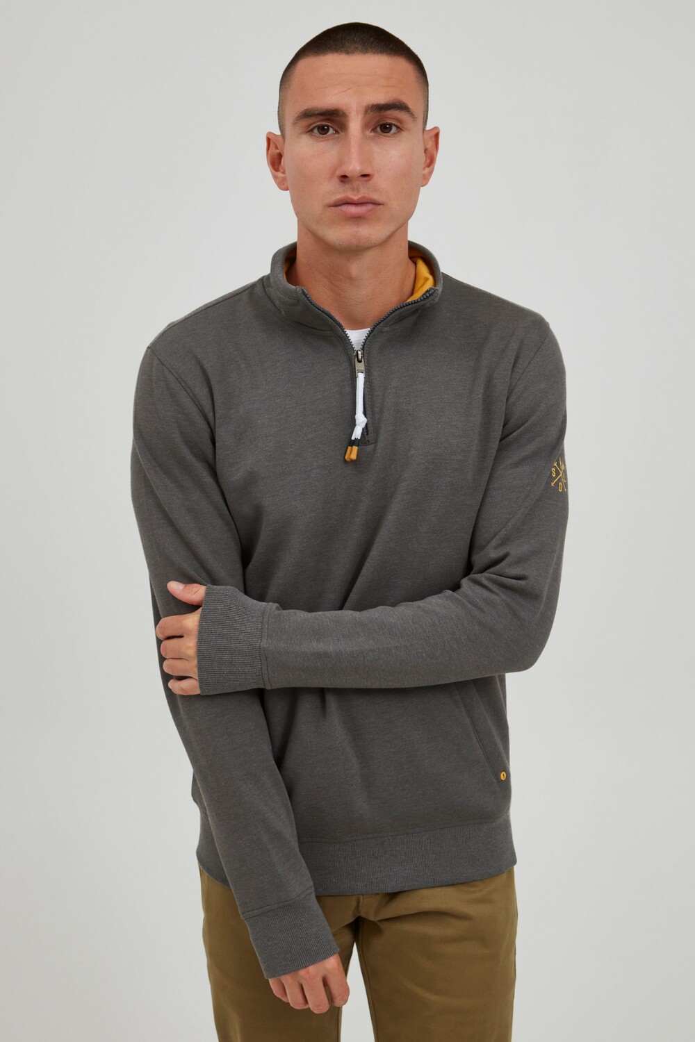 

Пуловер !SOLID Sweatshirt SDKaran, серый