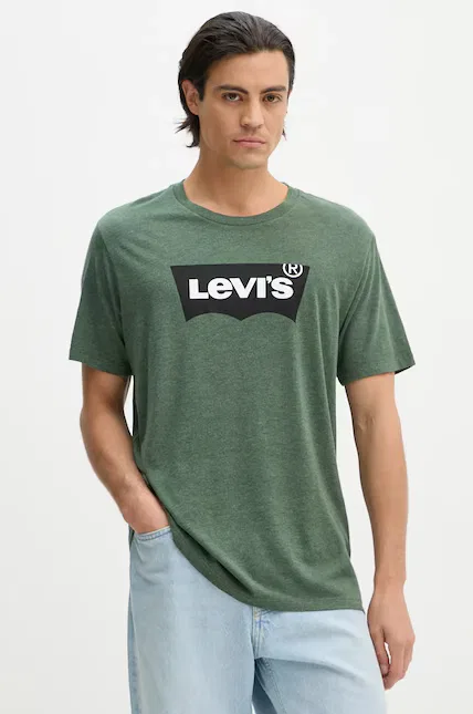 Футболка GRAPHIC CREWNECK Levi's, зеленый