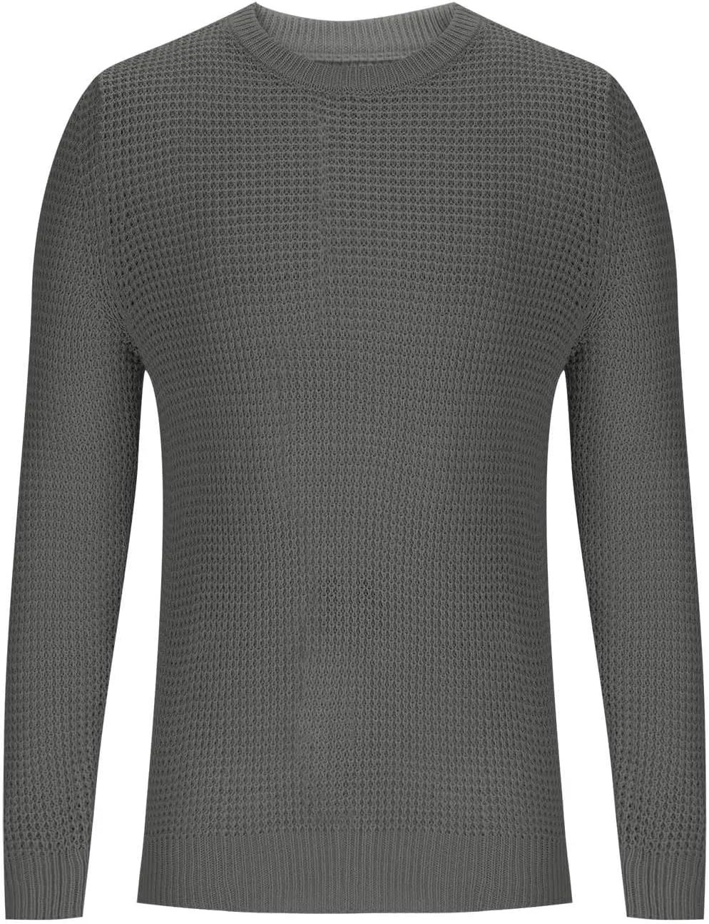 

Мужской свитер с круглым вырезом Slim Fit