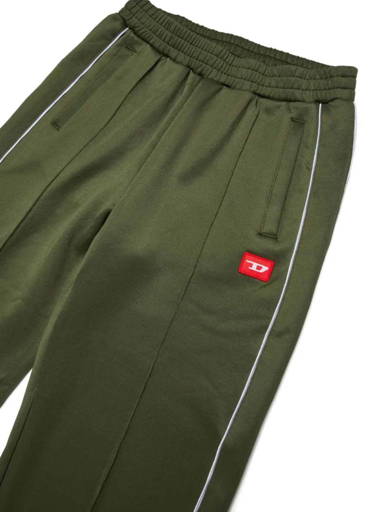 Diesel Kids спортивные брюки с нашивкой-логотипом, зеленый — фото 3