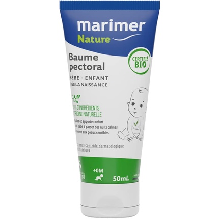 

Nature Baby Детский Грудной Бальзам Органический 50мл Marimer