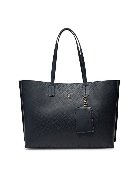 

Сумочка Th Distinct Tote Mono AW0AW17195 Tommy Hilfiger, синий