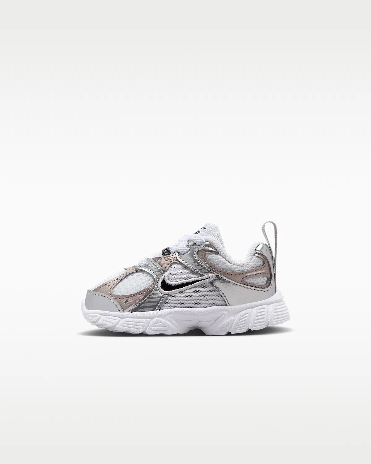 Кроссовки Nike V5 RNR для малышей, White/Vast Grey/College Grey/Black