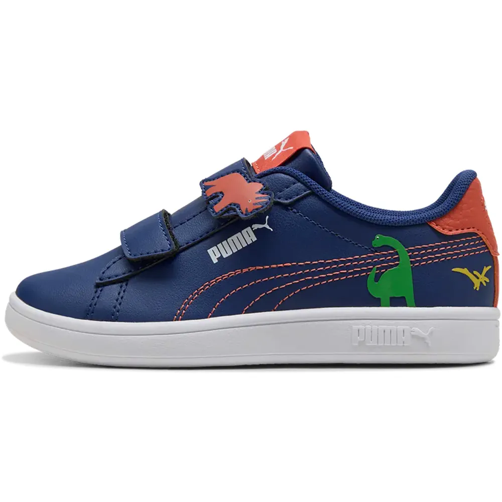 Кроссовки Puma Smash 3.0 Dino V PS, синий — фото 3