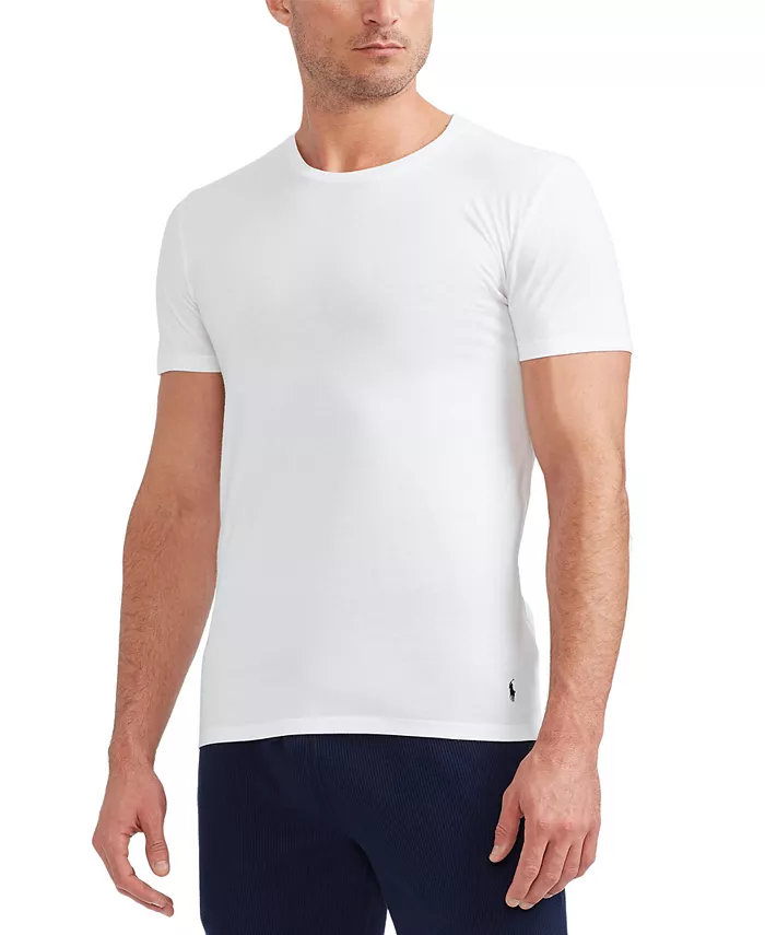 

Мужские майки-борцовки Big and Tall, 3 штуки Polo Ralph Lauren, белый