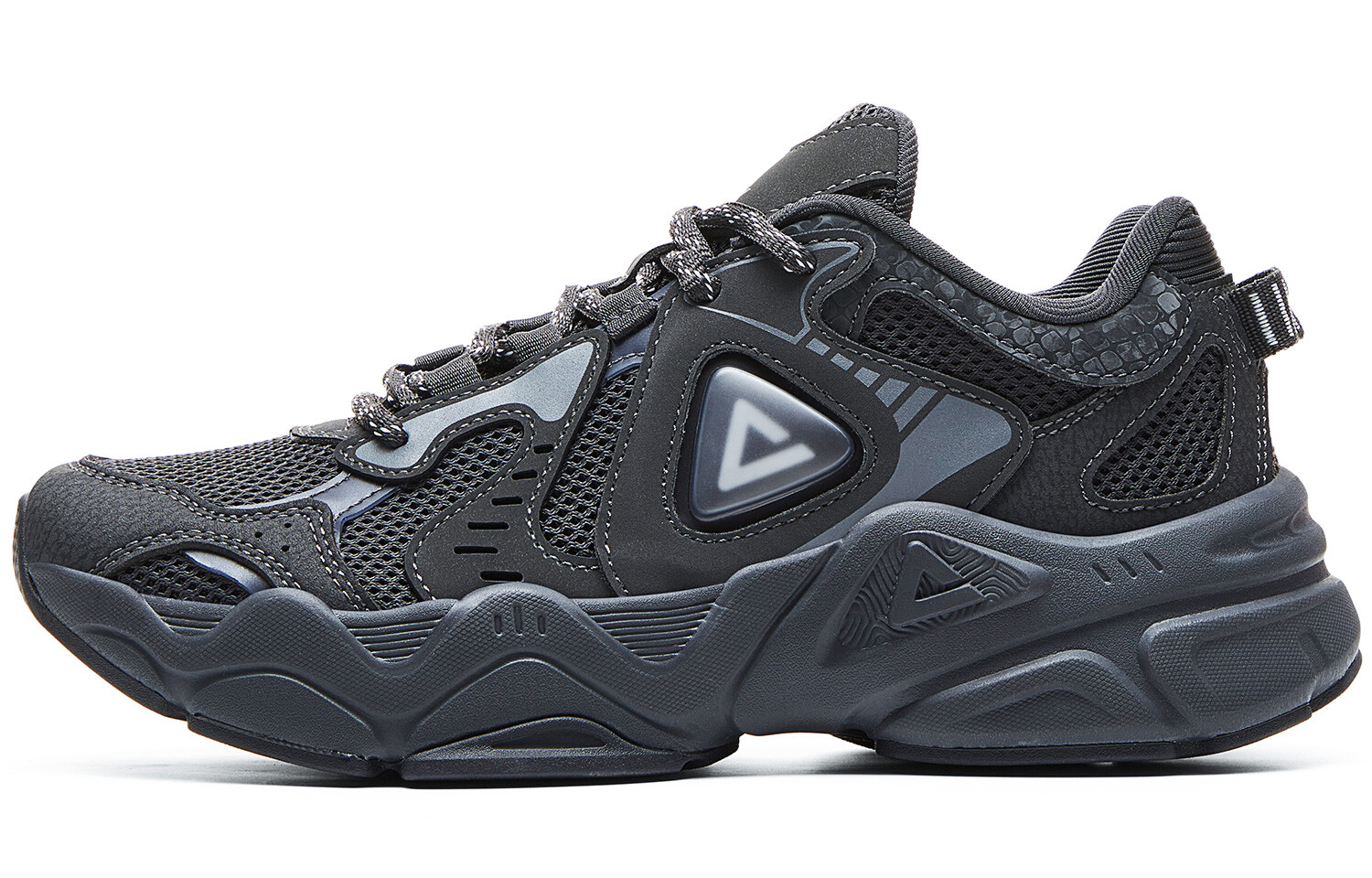 

Кроссовки PEAK Lifestyle Shoes Women's Low-top Dark Gray, темно-серый