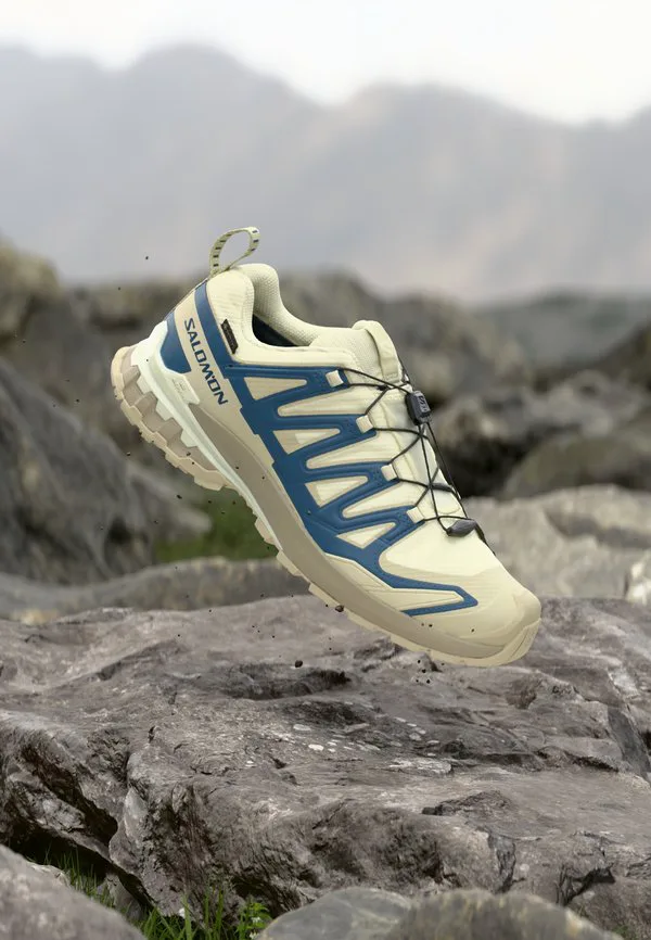 Кроссовки для трейлраннинга xa pro 3d v9 gtx Salomon, Transparent Yellow/Gibraltar Sea