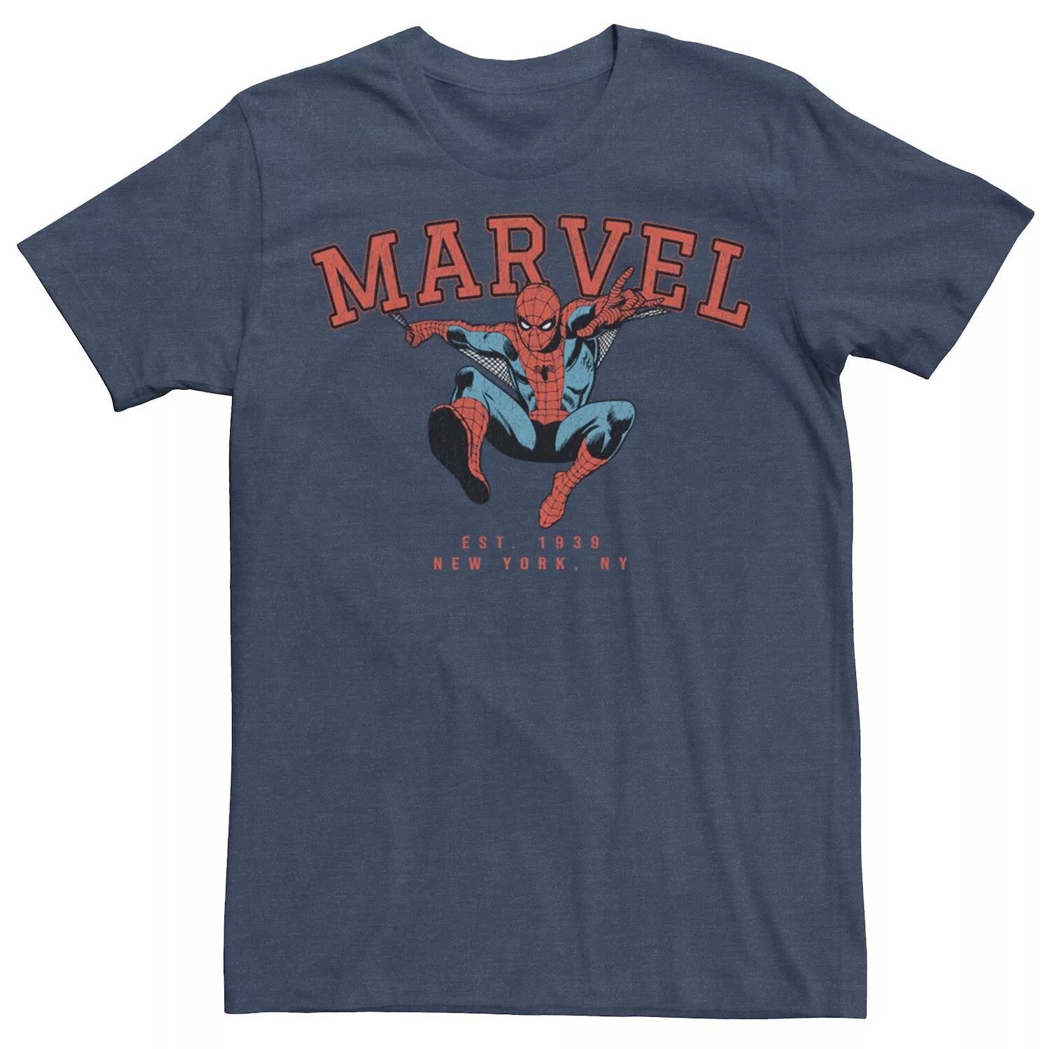 

Мужская футболка Marvel Collegiate Spidey Comics Licensed Character