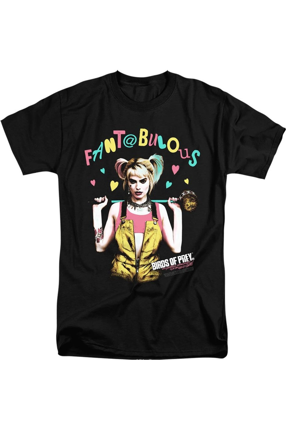 

Футболка / футболка для взрослых с коротким рукавом Birds Of Prey Fantabulous Gildan, черный