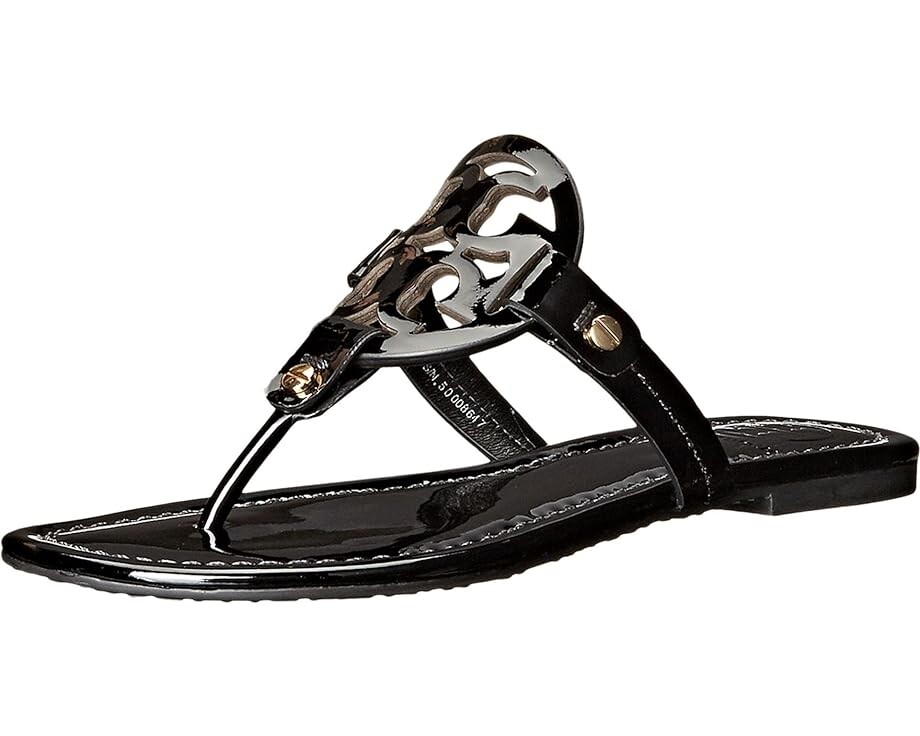 Сандалии Tory Burch Miller, цвет Perfect Black Patent