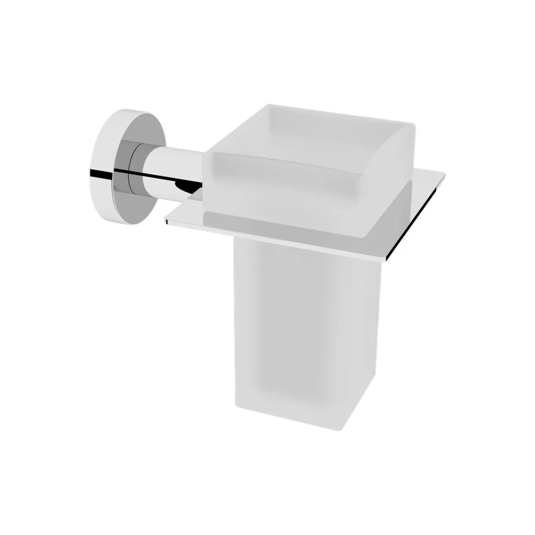 

Настенный держатель для зубных щеток с винтами Chiara Beltrán, хром