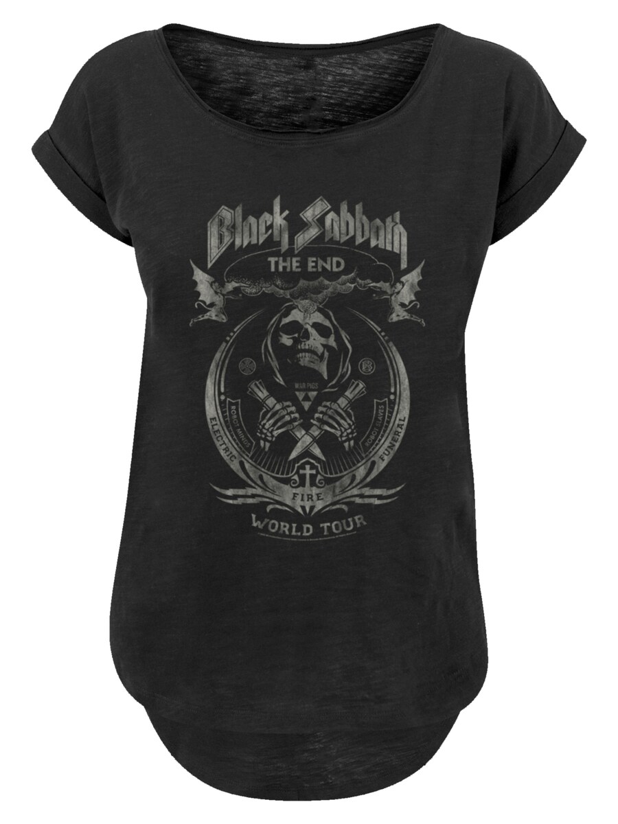 

Рубашка F4NT4STIC Black Sabbath The End World Tour, черный
