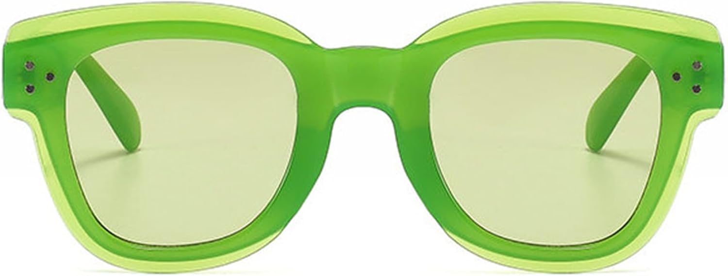 

Солнцезащитные очки Helena Fashion Retro круглые черные для женщин и мужчин, для активного отдыха, с заклепками, квадратные, с градиентным переходом цвета, защита от УФ-излучения UV400, C4