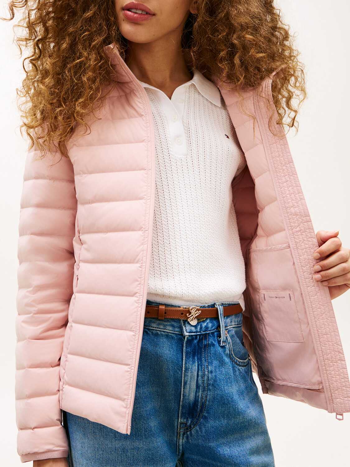 TOMMY HILFIGER Куртка для межсезонья в цвете Rose — фото 3