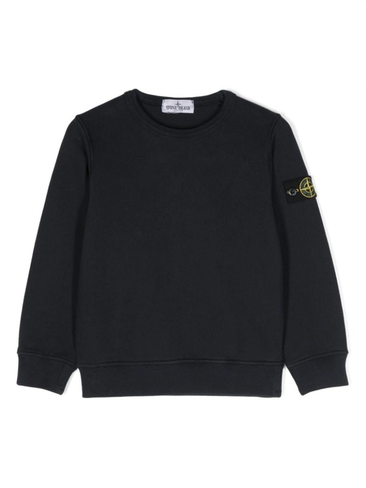 

Stone Island Junior толстовка с нашивкой Compass, синий