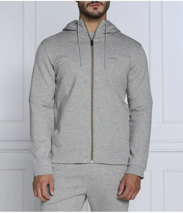 Обвисшая толстовка 2 regular fit Boss Green, серый