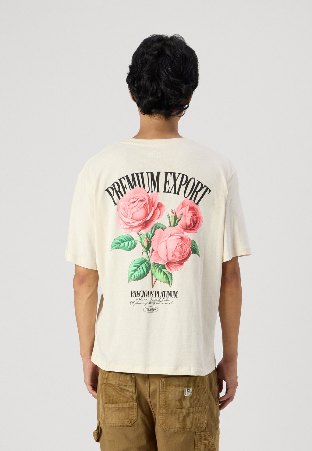 

Футболка с принтом JORHEAVEN TEE CREW NECK Jack & Jones, бежевый