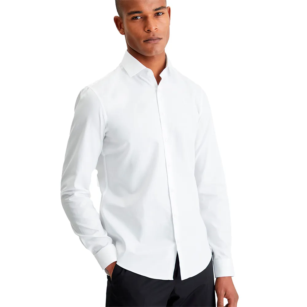 

Рубашка Calvin Klein Twill Easy Care Slim Fit, белый