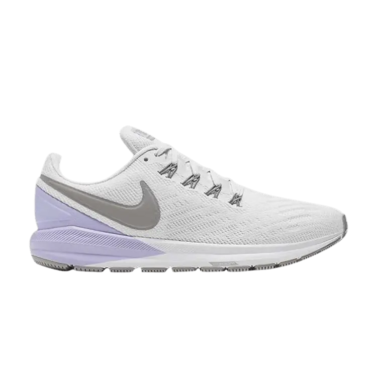 Кроссовки Nike Wmns Air Zoom Structure 22 'Platinum Tint Atmoshpere Grey', белый