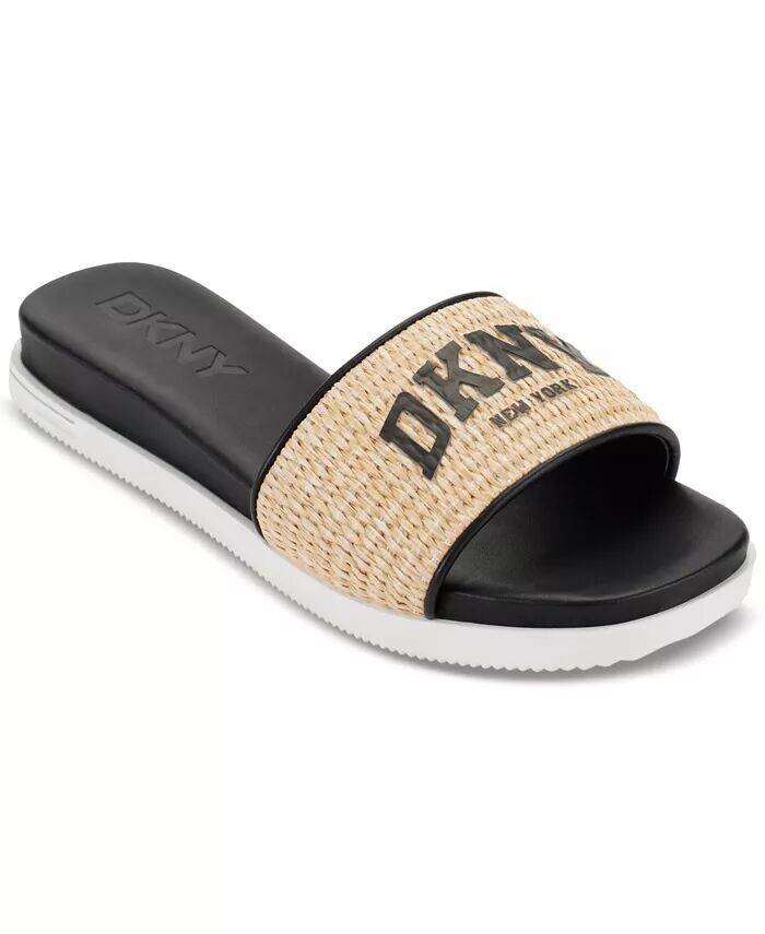 

Женские шлепанцы с логотипом Joa DKNY, коричневый