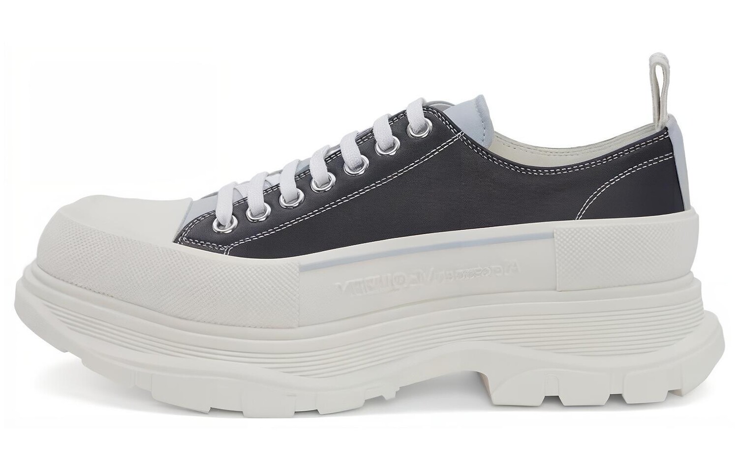 Кроссовки Alexander Mcqueen Tread Slick на шнуровке, синий / белый