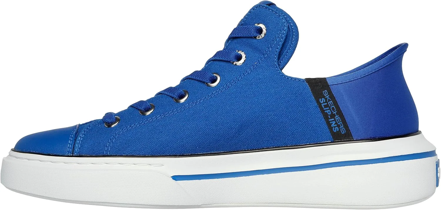 

Мужские кроссовки Skechers Snoop Dogg: Snoop ONE-BOSS Life Canvas Hands Free Slip-Ins, синий