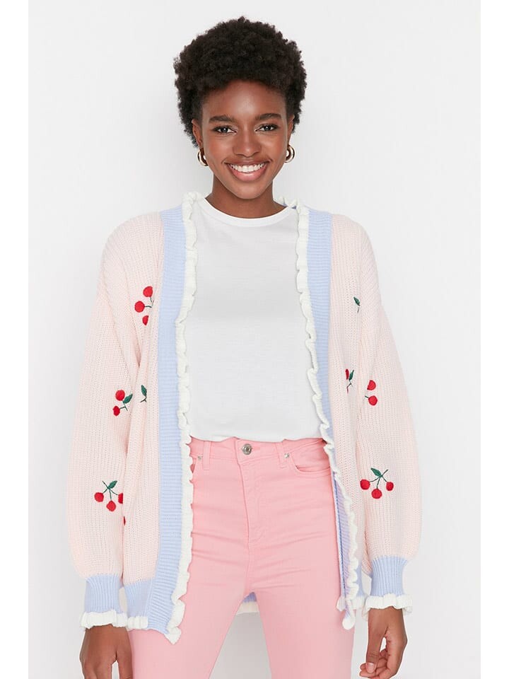 

Кардиган trendyol Cardigan, цвет Rosa/Flieder