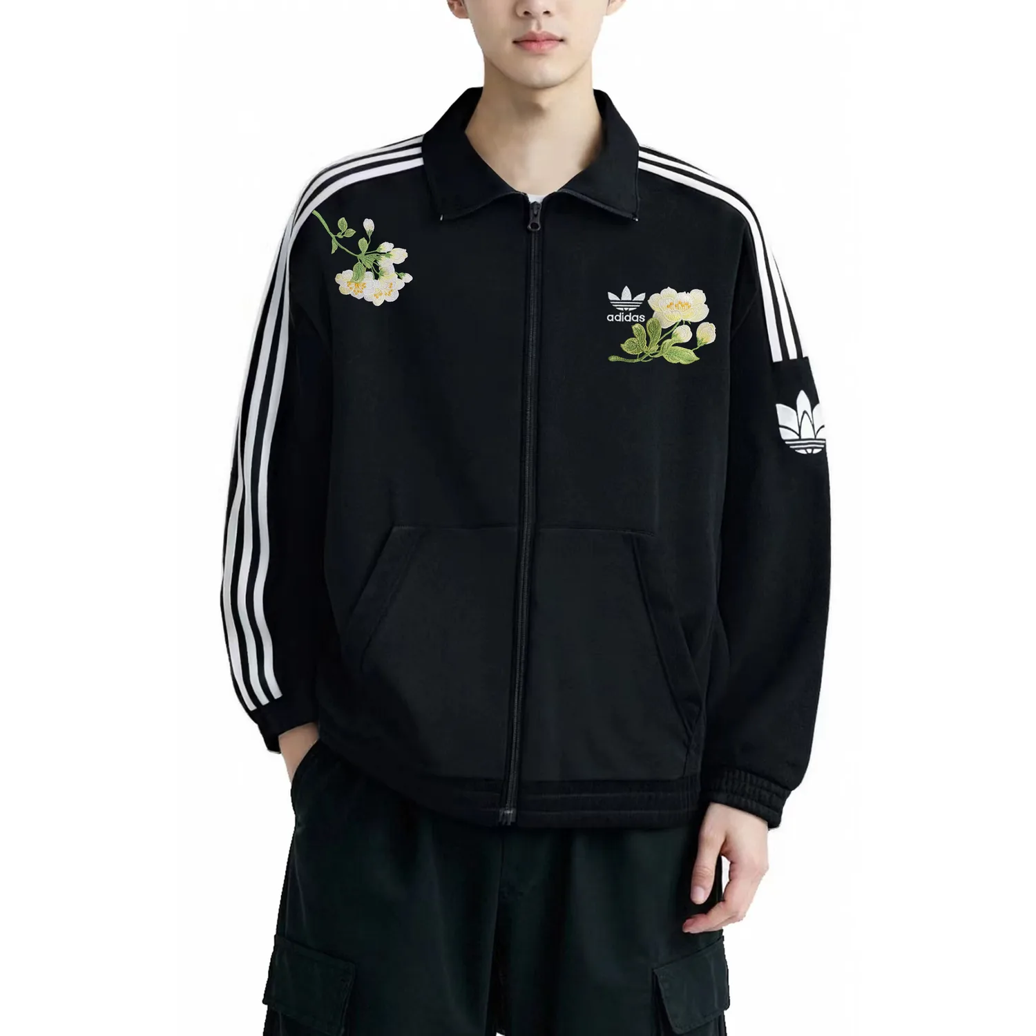 Куртка RT TT U2 Adidas Originals, черный — фото 4