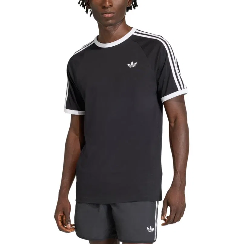 Футболка с логотипом Adidas Originals, Black — фото 3
