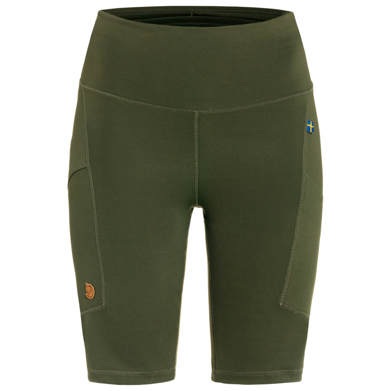 

Леггинсы Fjällräven Women's Abisko Short, цвет Deep Forest