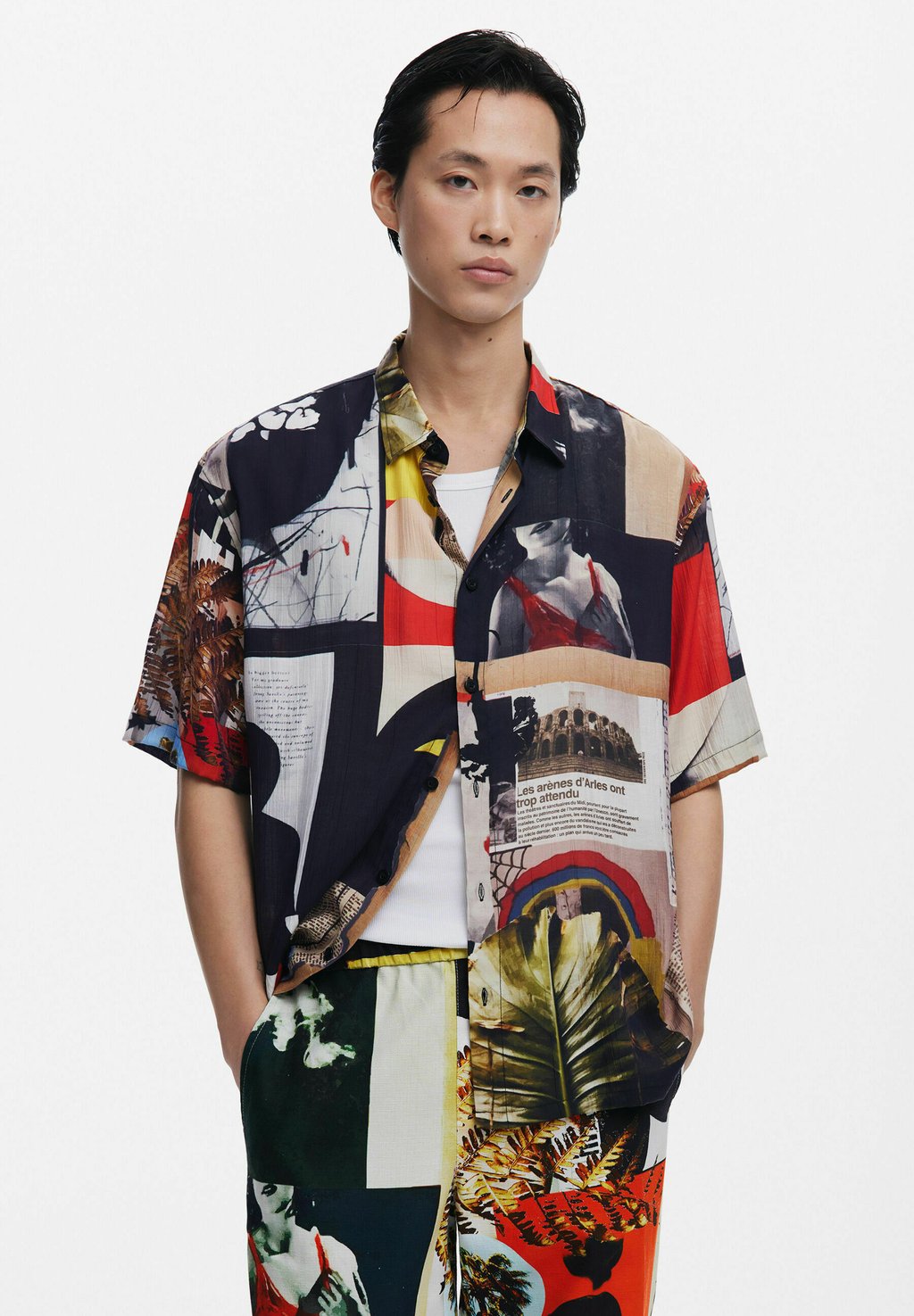 

Рубашка Desigual, мультиколор
