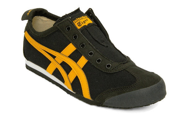 Кроссовки Onitsuka Tiger MEXICO 66 Slip-on Shoes 'Black Tiger Yellow', черный — фото 3