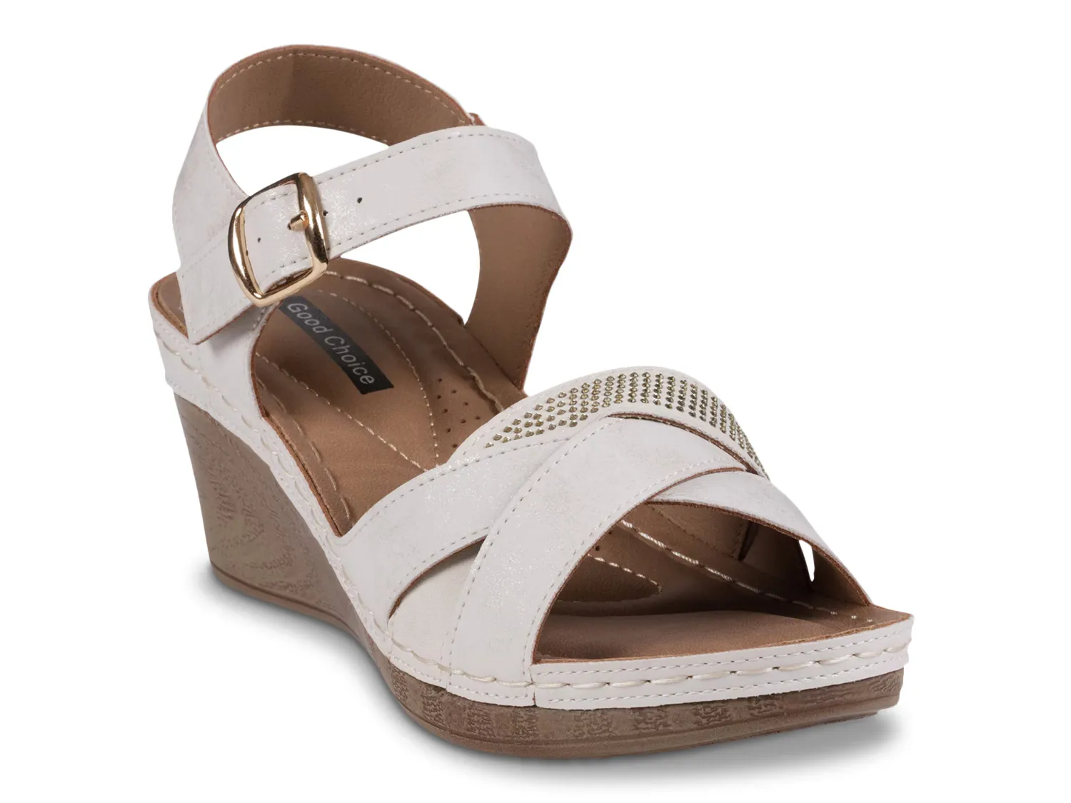 

Сандалии Monaco Wedge Sandal Good Choice, кремовый