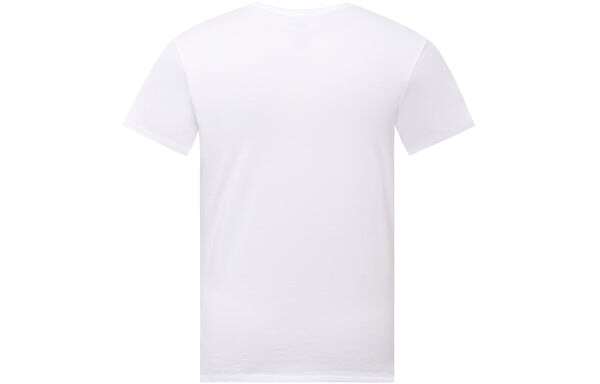Футболка Men's Nike Large Logo Printing Round Neck Short Sleeve White T-Shirt, белый — фото 2