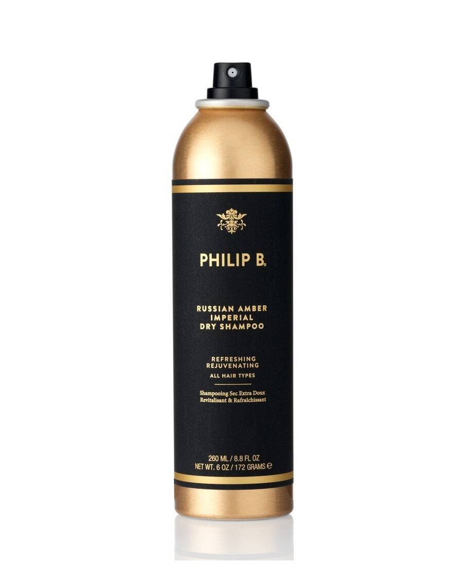 Philip B Russian Amber Imperial Dry Shampoo, сухой шампунь для волос, объем, освежает, без белого налета, 172 г/260 мл — фото 2