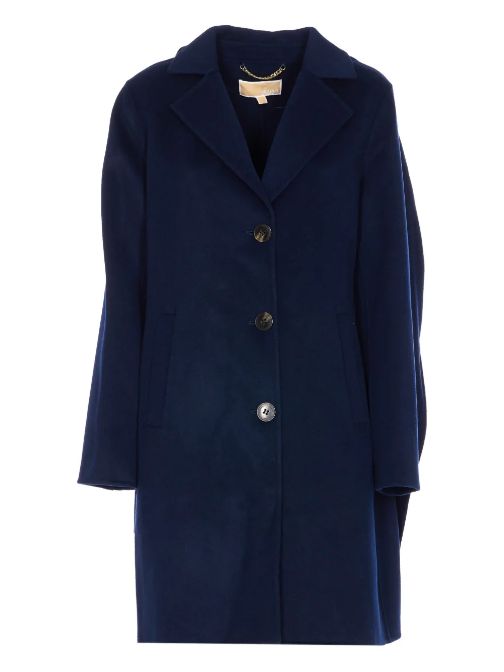 

Однобортное пальто Michael Michael Kors, синий