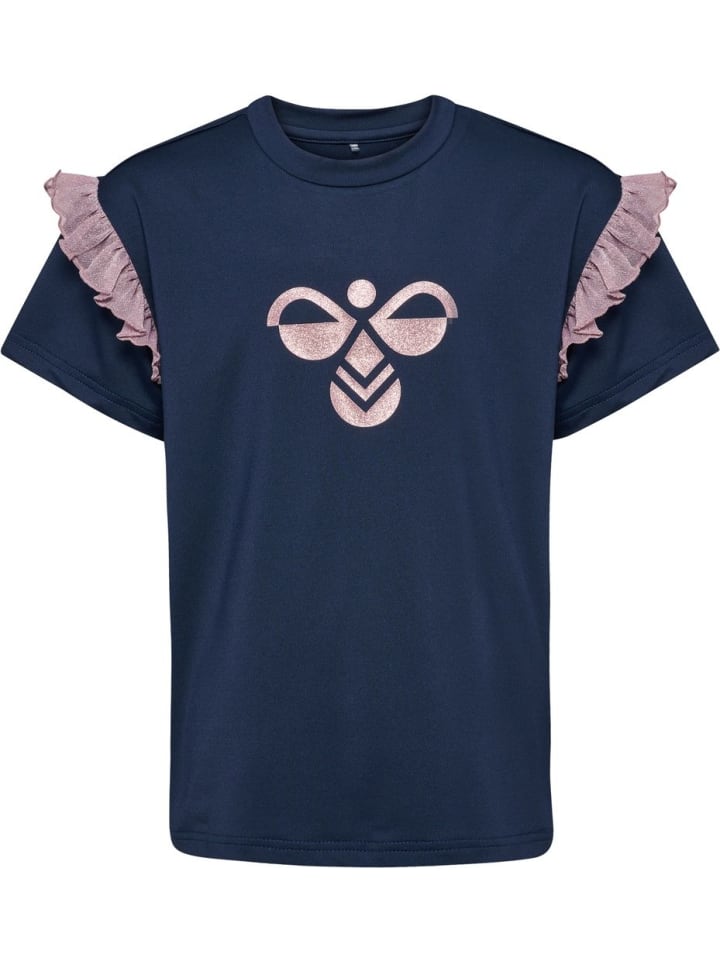 

Hummel Футболка «Mix Glitter T-Shirt S/S» черного цвета, Черный, Hummel Футболка «Mix Glitter T-Shirt S/S» черного цвета