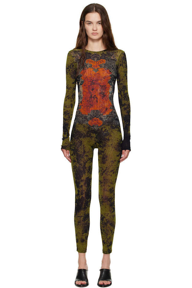 

Комбинезон 'médaillon' Jean Paul Gaultier, оранжевый