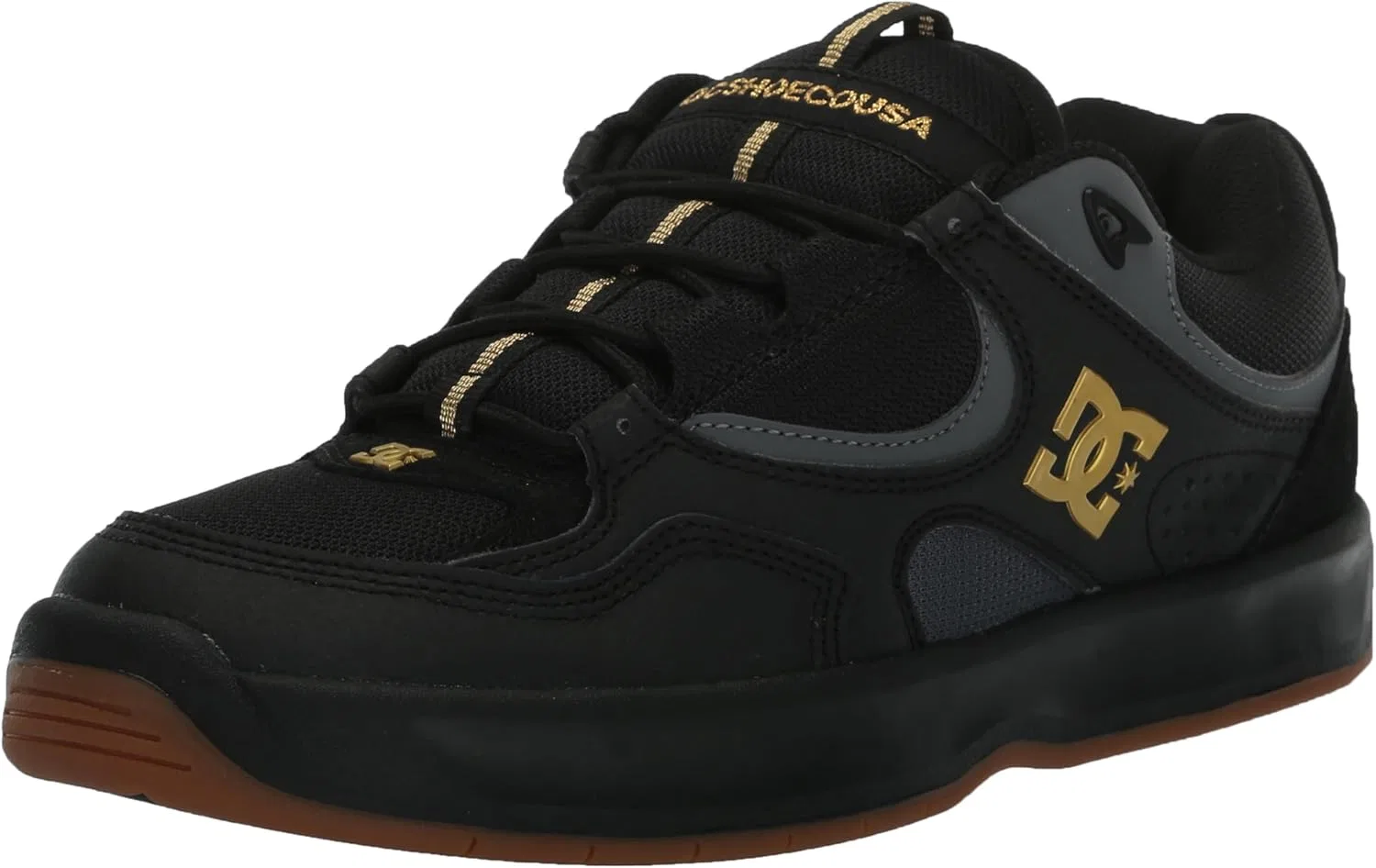 Кроссовки для скейтбординга DC Shoes Kalynx Zero, Black/Gold