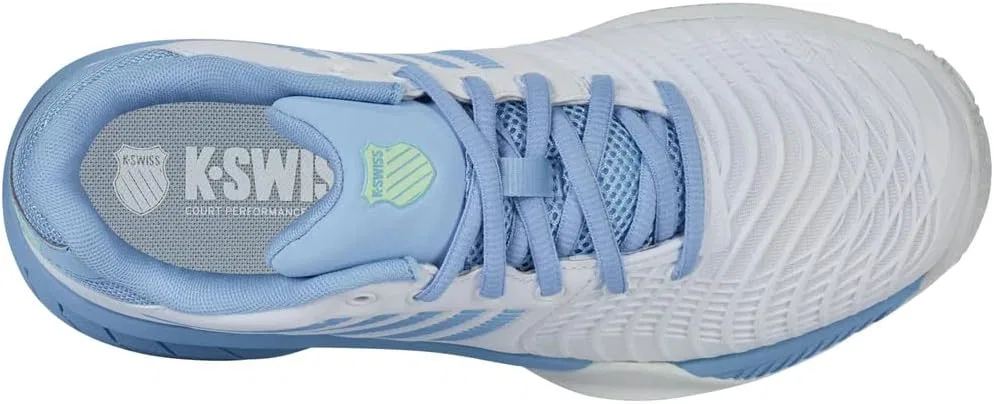 Кроссовки для тенниса K-Swiss Express Light 3, Wht Dutch Canal Green — фото 4
