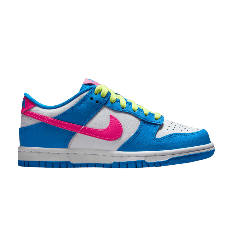 

Кроссовки Dunk Low GS 'Photo Blue Hyper Pink', синий