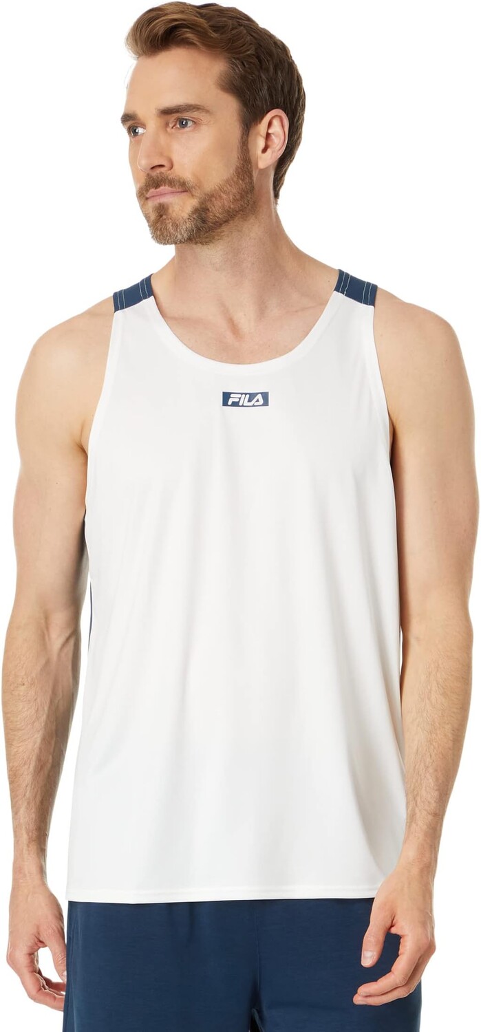 

Топ Fila Interval Tank, цвет Unbleached/French Navy