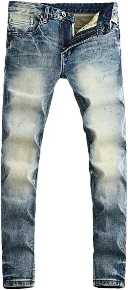 Джинсы стирка ретро Retro Washed Blue