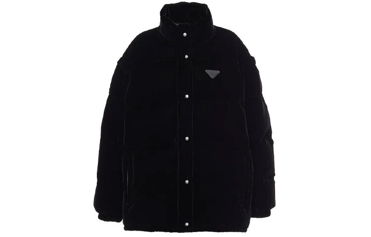 

Пуховик женский черный Prada