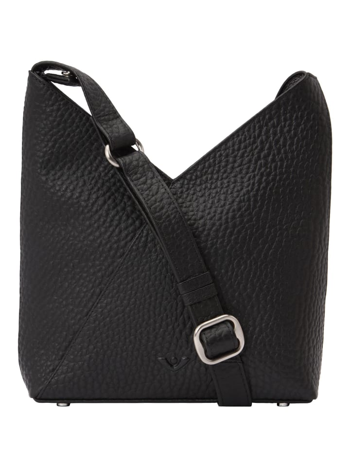 

VLD VOi Leather Design Сумка через плечо Hirsch, кожа, 22 см, черная