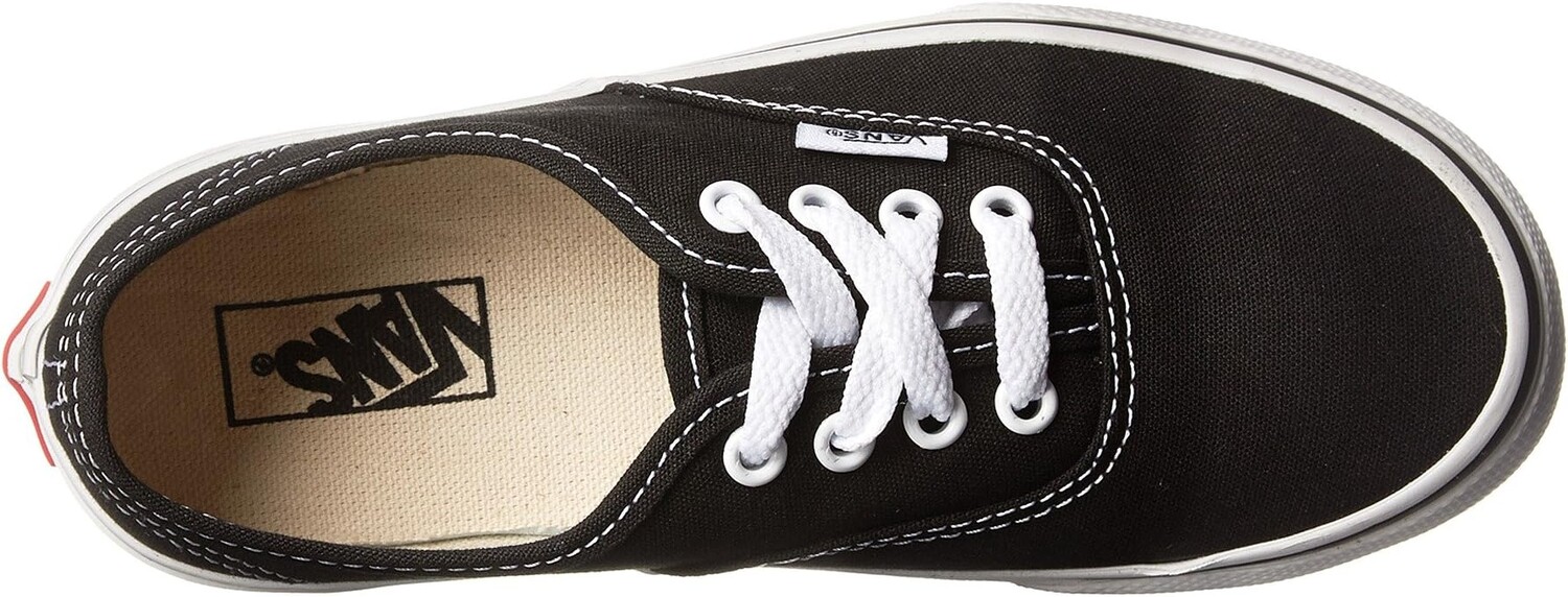 Кроссовки Authentic Vans, цвет Black/True White — фото 2