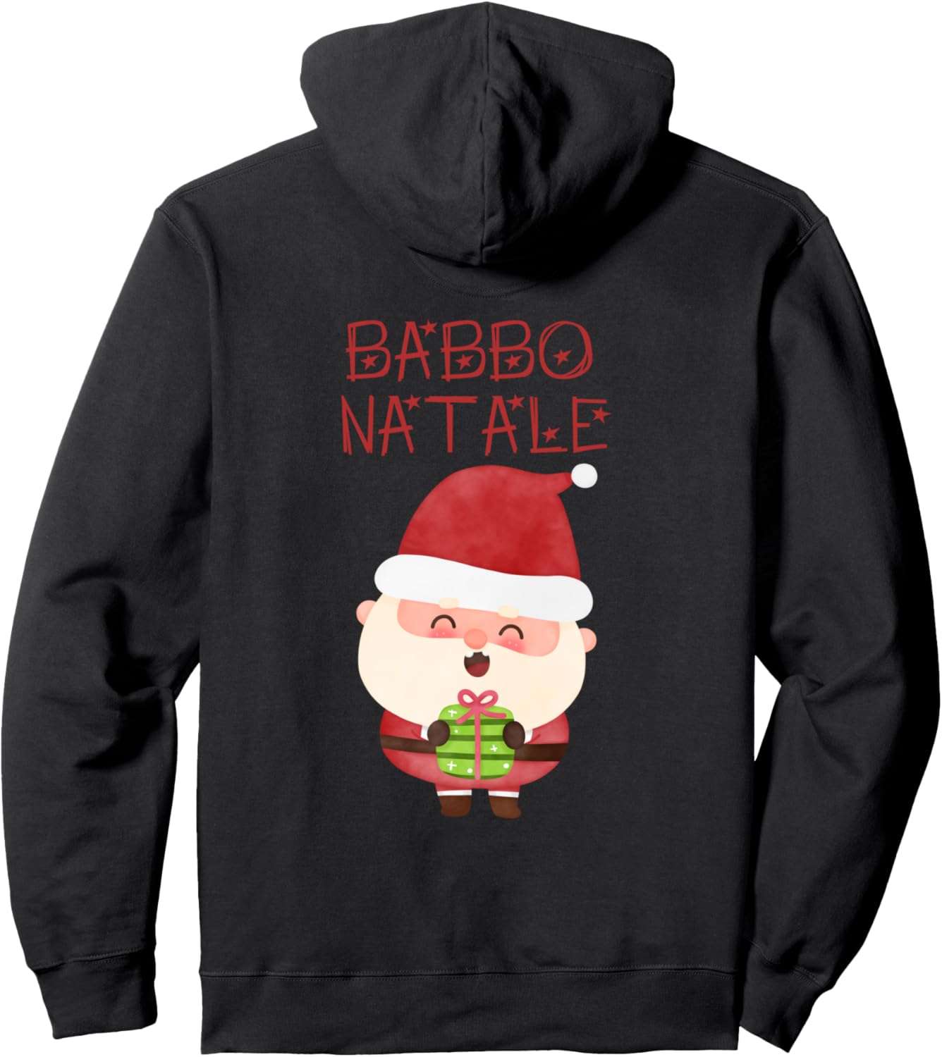 

Рождественская толстовка Babo Christmas Hoodie Christmas Kwanzaa Hanukkah Holiday Shop, черный