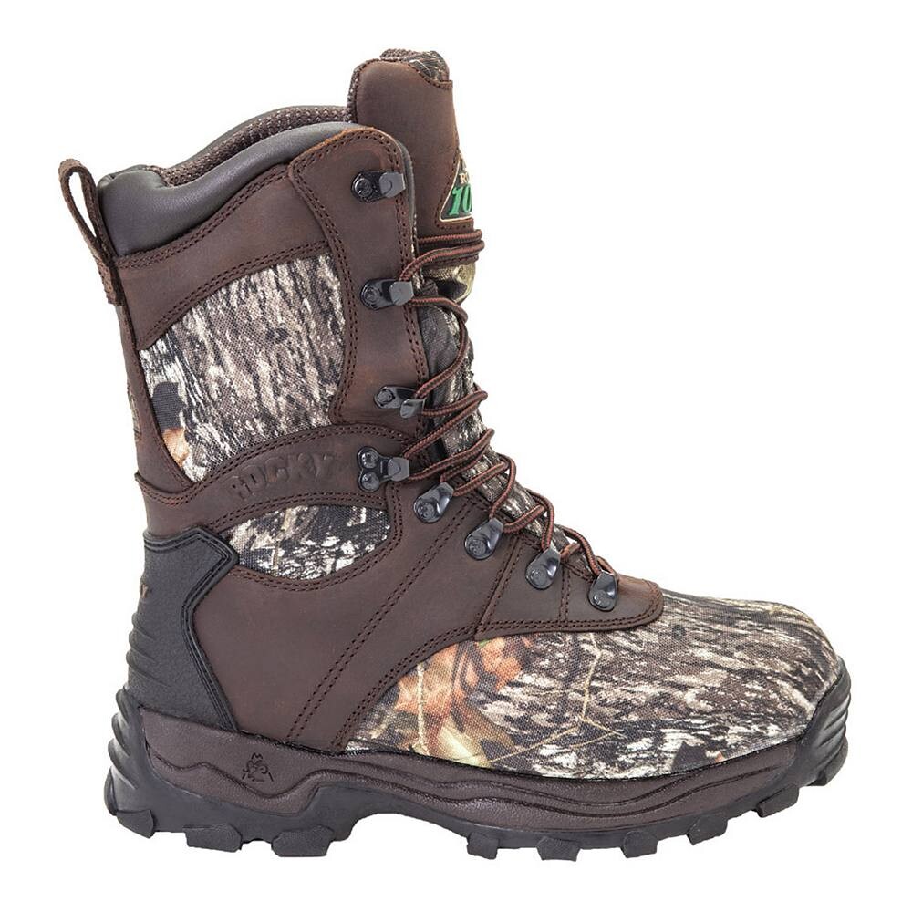 Мужские утепленные водонепроницаемые охотничьи ботинки Rocky Sport Utility Max, цвет Mossy Oak Break Up — фото 2